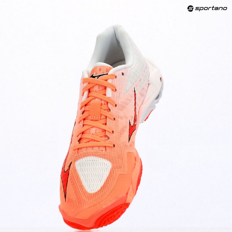 Обувки за волейбол Mizuno Wave Lightning Elite flamingo coral/lava orange/white 7
