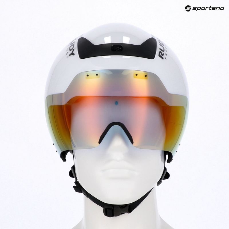 Велосипедна каска Rudy Project The Wing white shiny astm 7