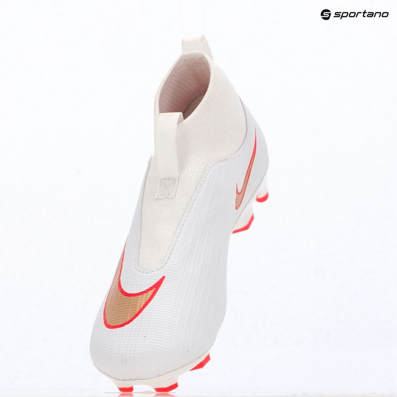 Детски футболни обувки Nike Jr. Mercurial Superfly 11 Academy white/bright crimson/blur 9