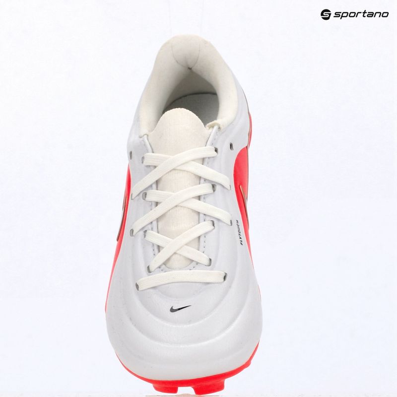 Детски футболни обувки Nike Jr. Tiempo Maestro Academy white/bright crimson/blur 8
