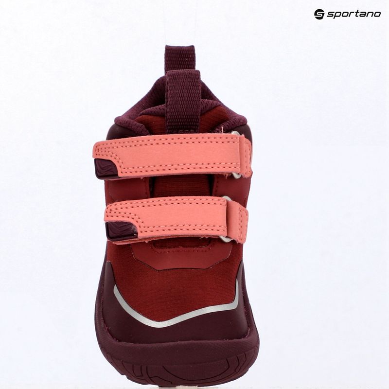 Детски обувки barefoot Reima Viikari maroon 10