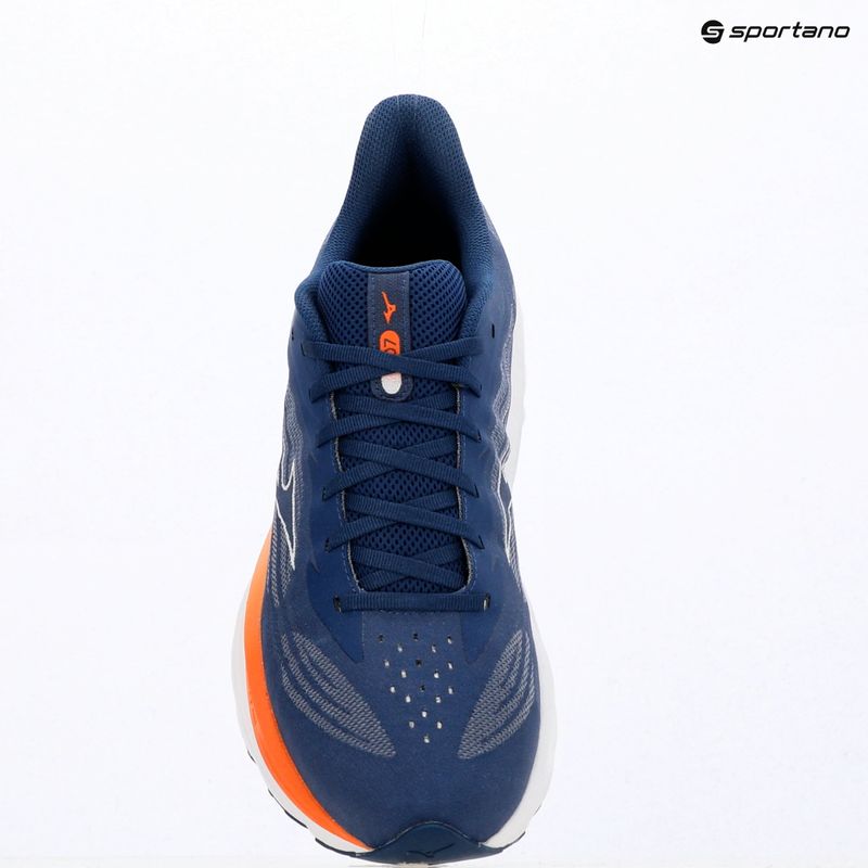 Мъжки обувки за бягане Mizuno Wave Skyrise 7 estate blue/white/coral rose 7