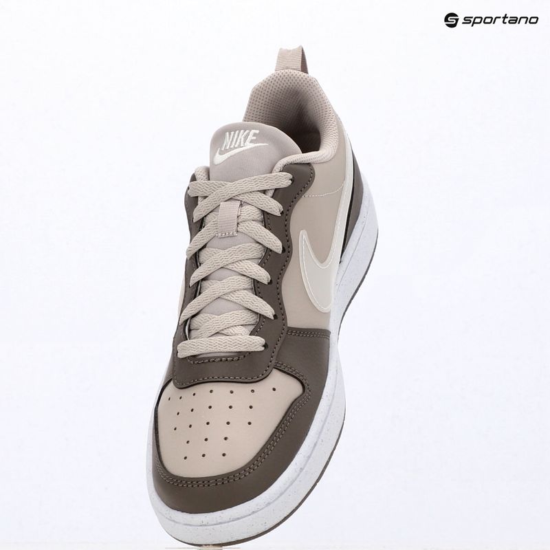 Обувки Nike Court Borough Low moon particle/cave stone/white/white 18