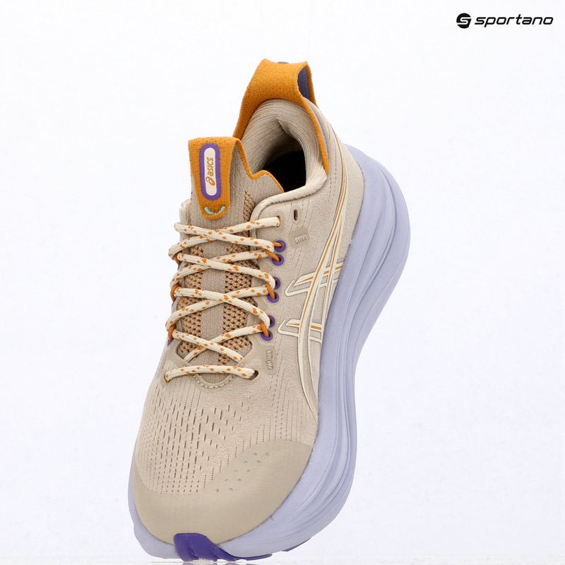 Дамски маратонки за бягане ASICS Gel-Nimbus 28 TR simply taupe/fresh air 9