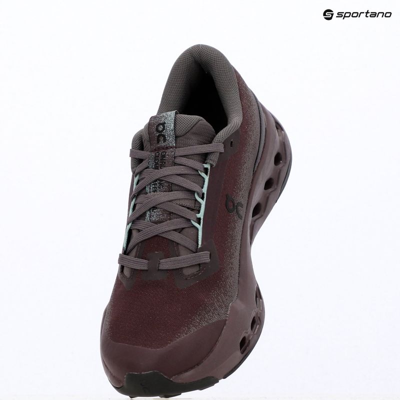 Дамски обувки за бягане On Cloudsurfer Trail 2 Waterproof urchin/pebble 16