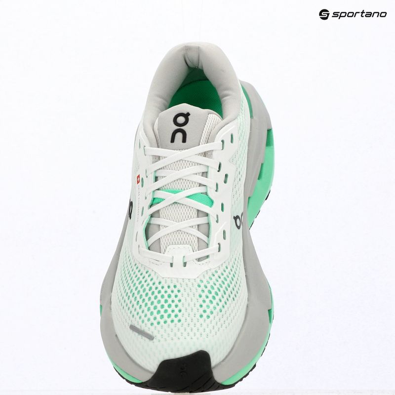 Дамски обувки за бягане On Cloudrunner 3 Max white/verdite 15
