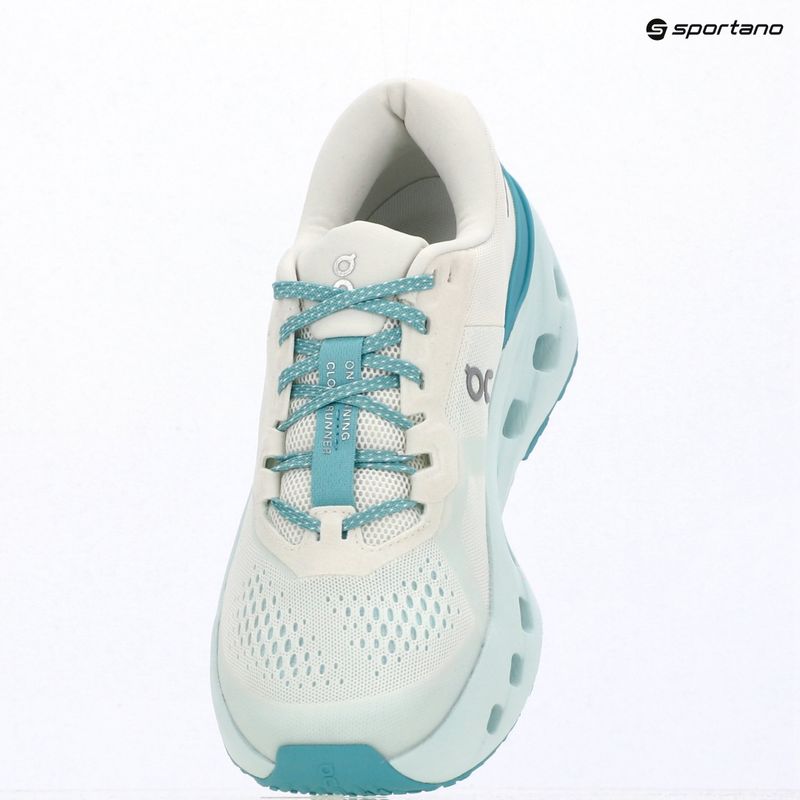 Дамски обувки за бягане On Cloudrunner 3 ivory/aquamarine 15