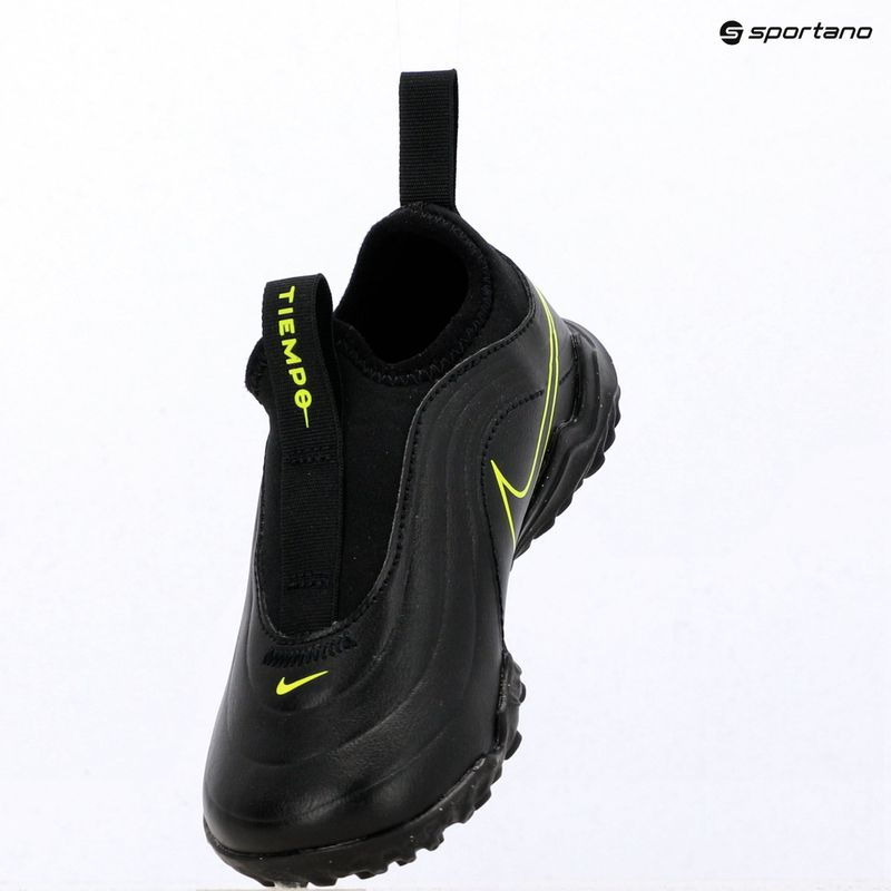 Детски футболни обувки Nike Tiempo Maestro Flex Jr TF PS black/volt/black 15