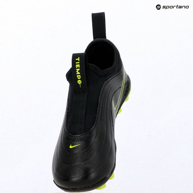 Детски футболни обувки Nike Tiempo Maestro Flex Jr FG/MG PS black/volt/black 16