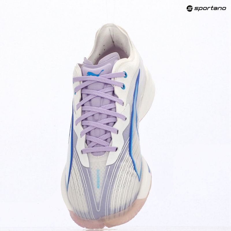 Обувки за хандбал PUMA Accelerate Nitro SQD 5 puma white/royal sapphire/light lavender 9