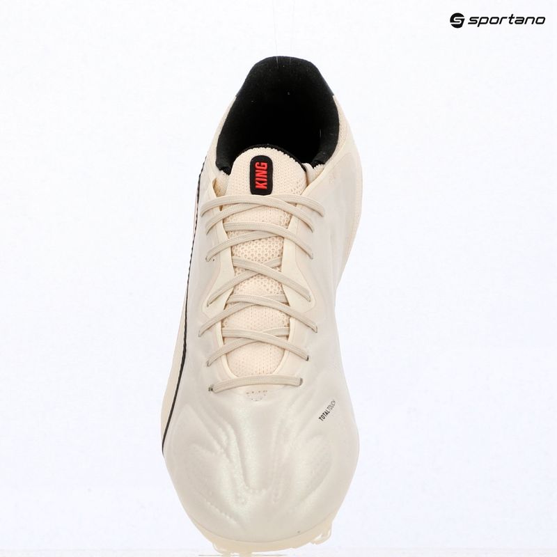 Футболни обувки PUMA King 20 Pro FG/AG sugared almond/puma black/ultra red 16