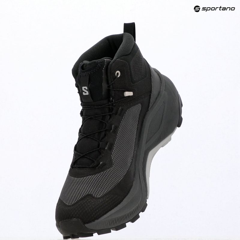 Мъжки туристически обувки Salomon Genesis Mid GTX black/asphalt 15