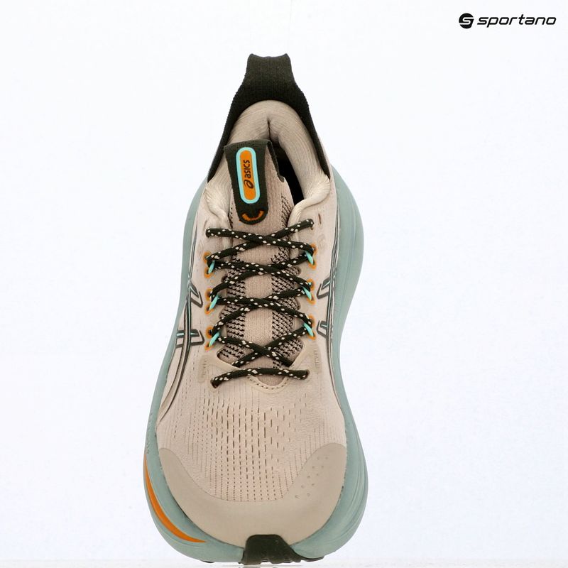 Мъжки маратонки за бягане ASICS Gel-Nimbus 28 TR simply taupe/ocean haze 17