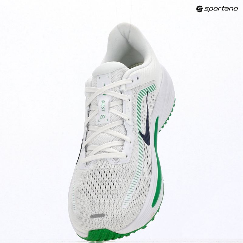 Мъжки обувки за бягане Nike Quest 7 white/green spark/midnight navy 10