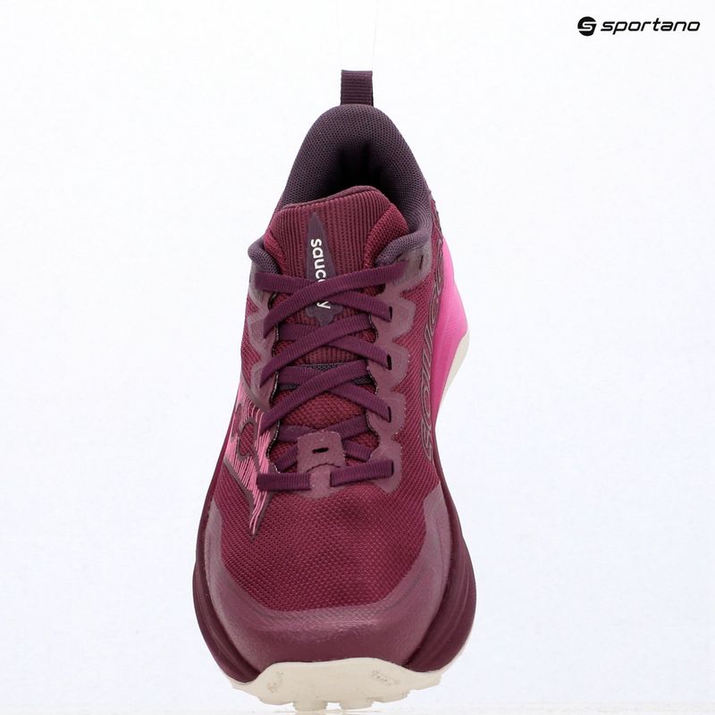 Дамски обувки за бягане Saucony Peregrine 16 plum/mulberry 16