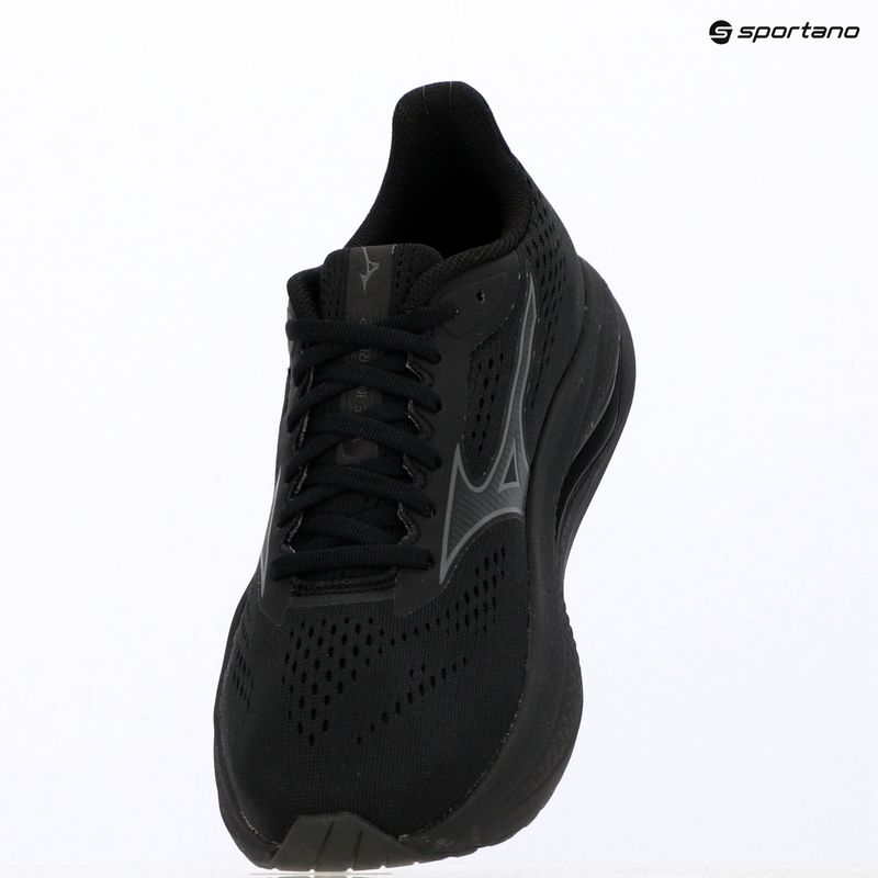 Дамски обувки за бягане Mizuno Wave Inspire 22 D black/black sand/black 12