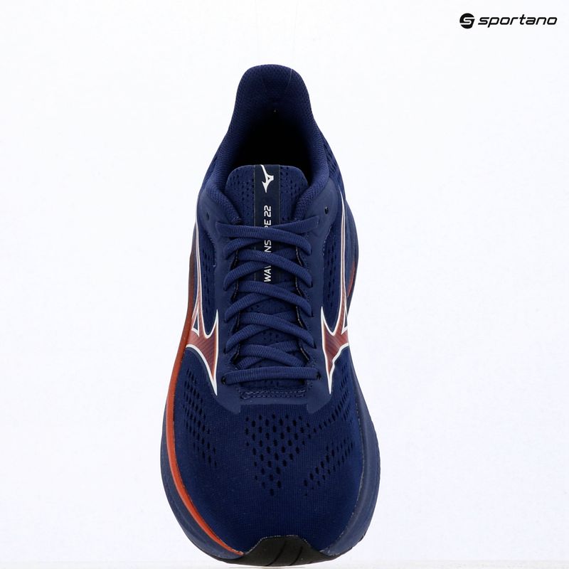 Мъжки обувки за бягане  Mizuno Wave Inspire 22 beacon blue/tomato puree/firecracker 14