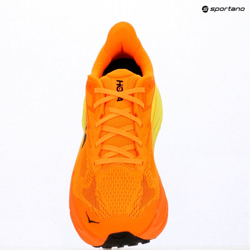 Мъжки обувки за бягане  HOKA Challenger 8 Wide neon tangerine/hoka citrus 7