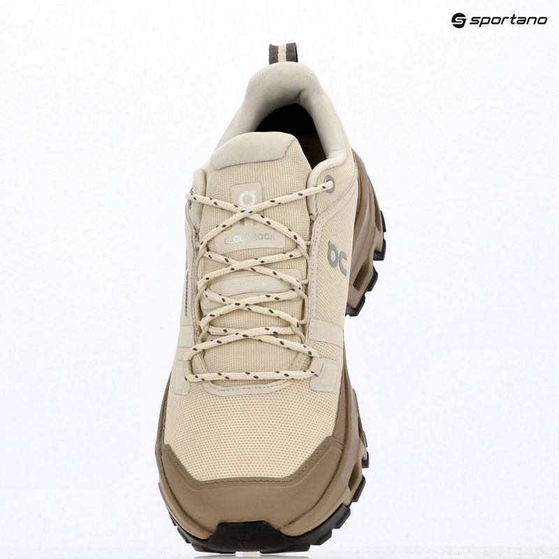 Мъжки туристически обувки On Cloudrock Low Waterproof earth/black 9
