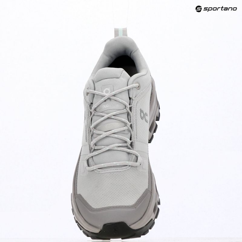 Дамски туристически обувки On Cloudrock Low Waterproof glacier/ore 15