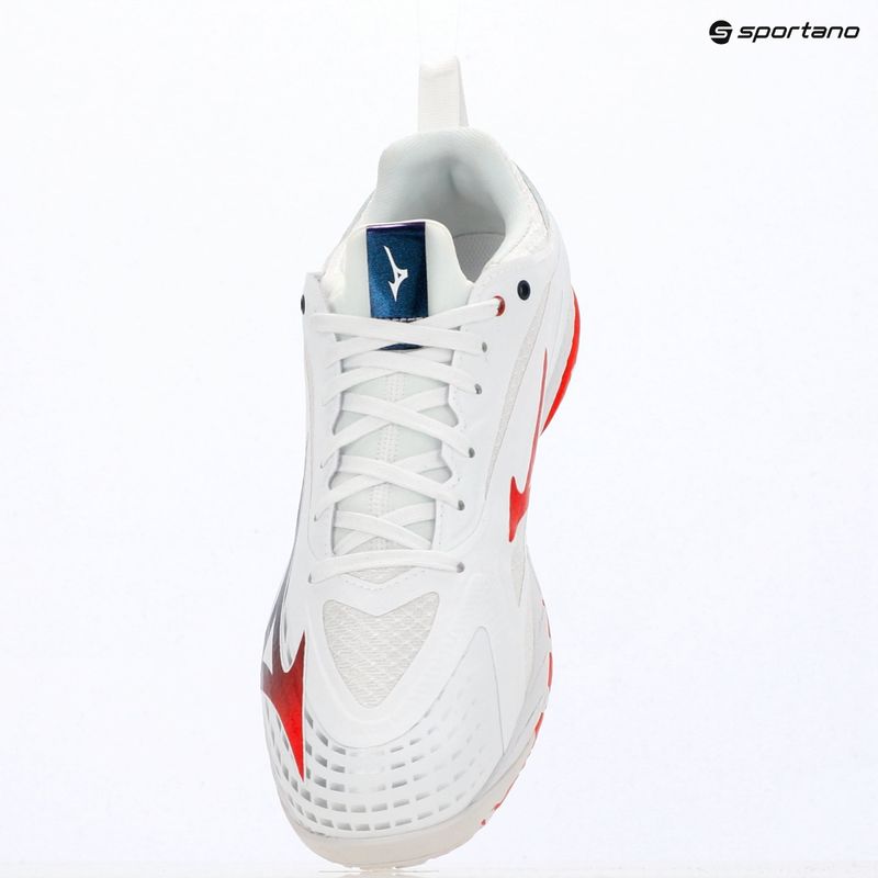 Мъжки обувки за тенис Mizuno Wave Drive Neo 4 white/insignia blue/orange 13