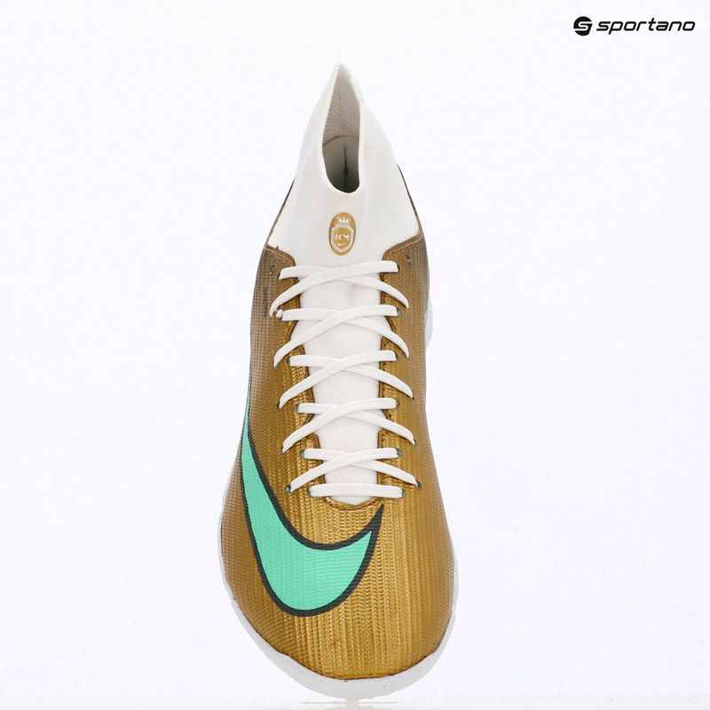 Мъжки футболни обувки Nike Mercurial Superfly 11 Academy "Kylian Mbappé" metallic gold/green glow 16