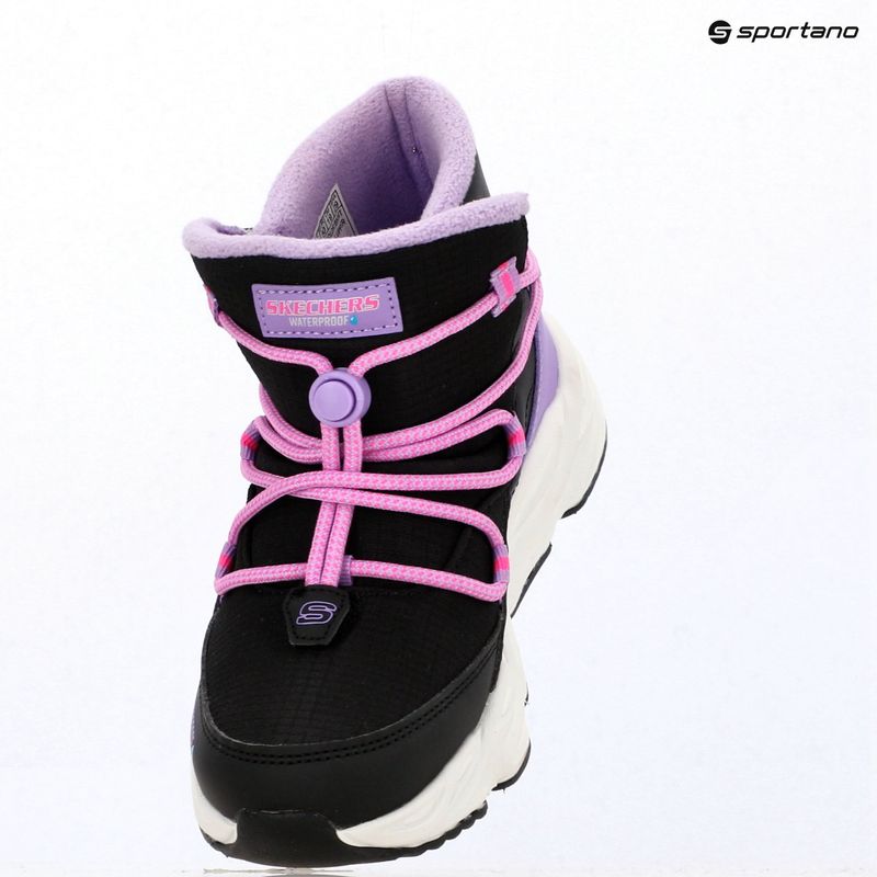 Детски ботуши за сняг SKECHERS Turbo Tread Black 8