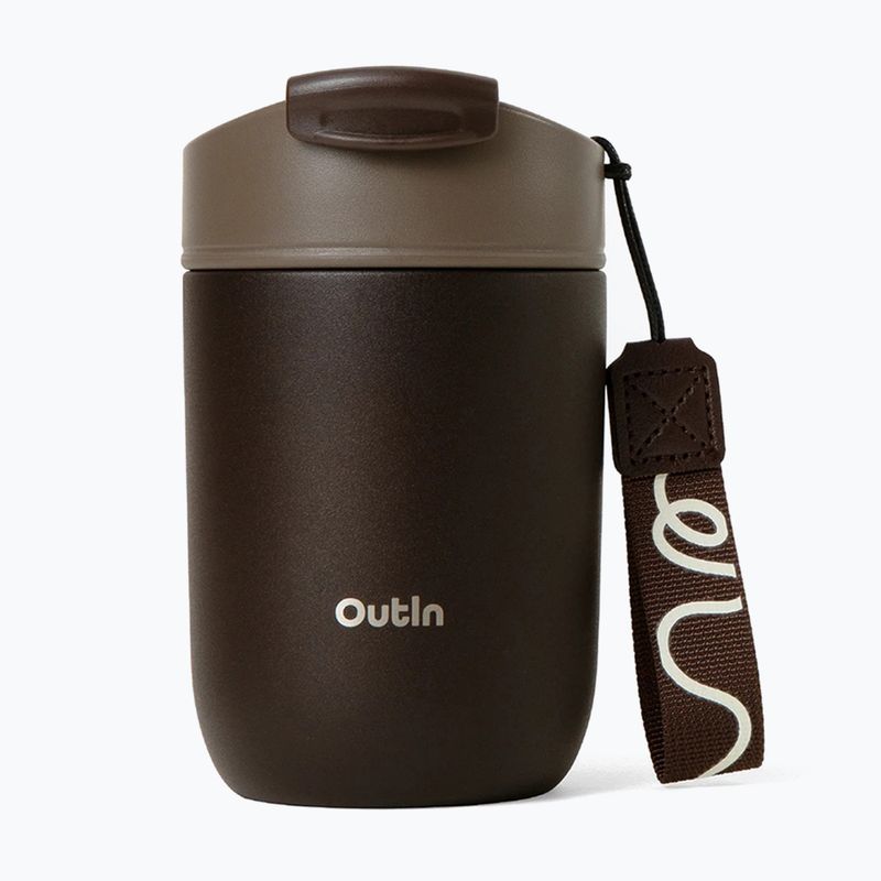 Термо чаша OutIn Travel Tumbler 350 ml terra brown 2