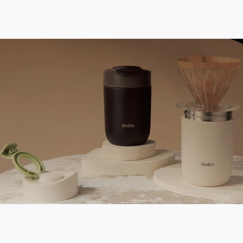 Термо чаша OutIn Travel Tumbler 350 ml terra brown 5