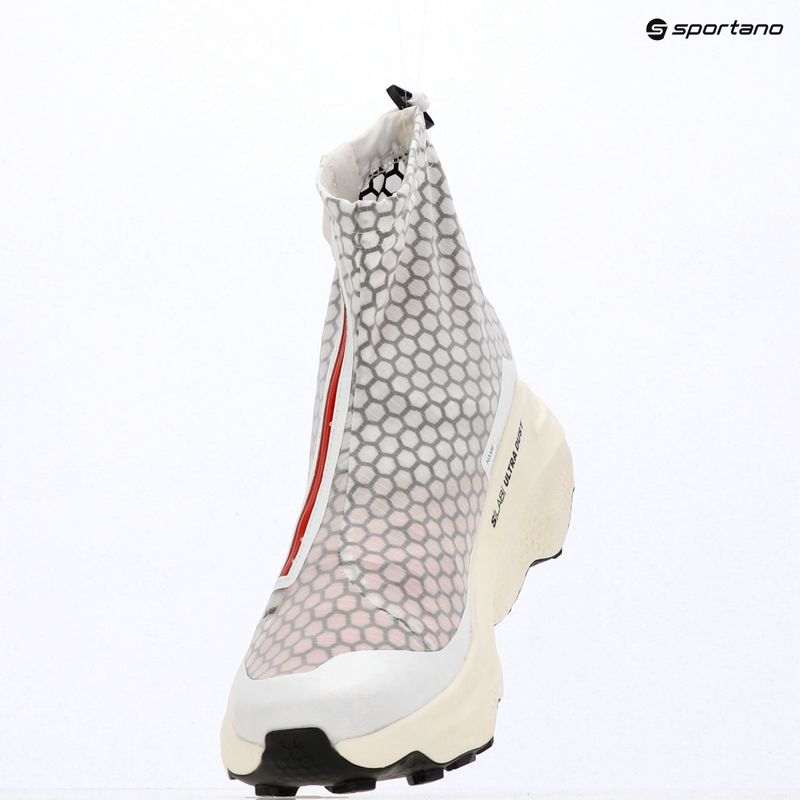 Мъжки обувки за бягане Salomon S/Lab Ultra Dust white/fiery red/vanilla ice 18