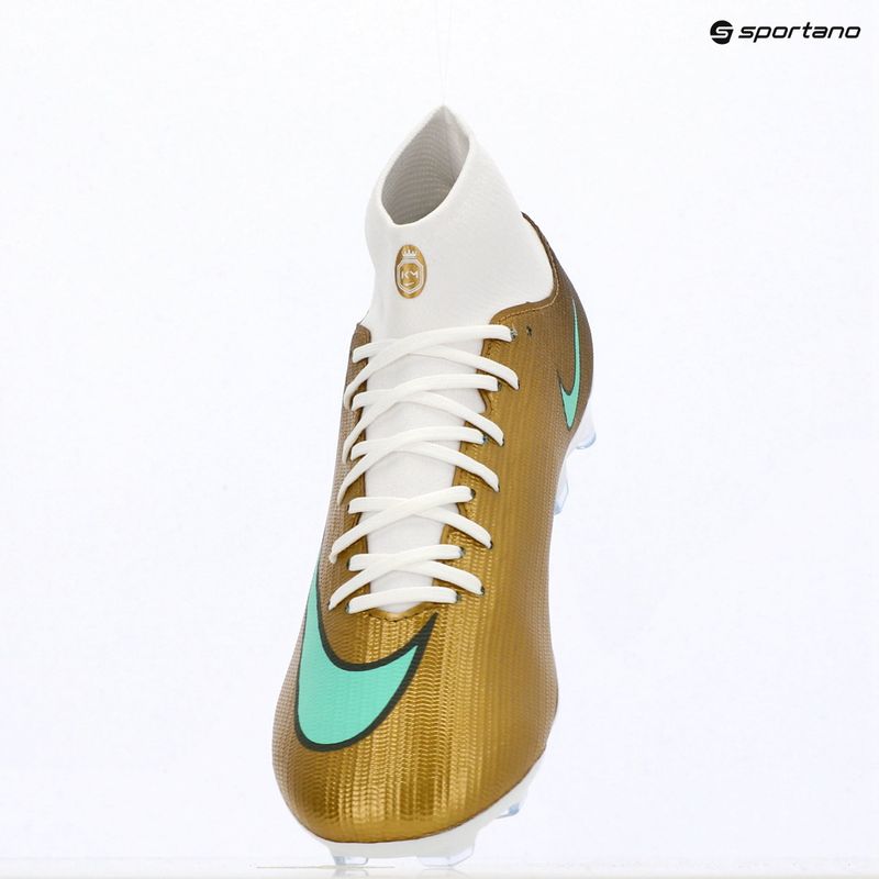 Мъжки футболни обувки Nike Mercurial Superfly 11 Academy "Kylian Mbappé" metallic gold/green glow 17