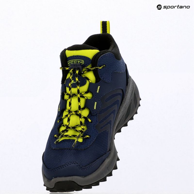 Детски обувки за трекинг KEEN Zionic Mid Wp naval academy/evening primrose 13