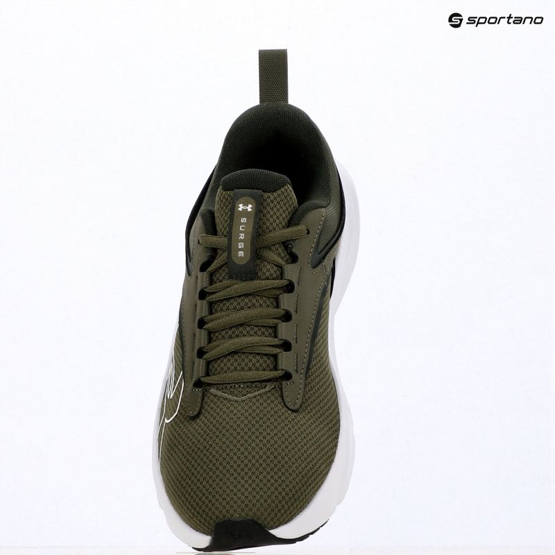 Мъжки обувки за бягане Under Armour Surge 5 marine od green/baroque green/white 14