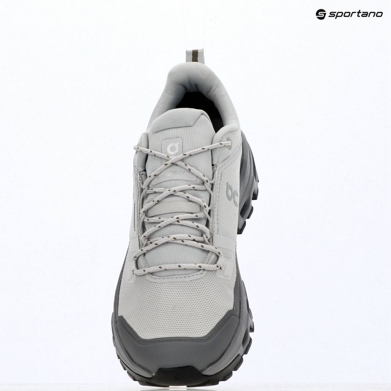 Мъжки туристически обувки On Cloudrock Low Waterproof glacier/rock 14