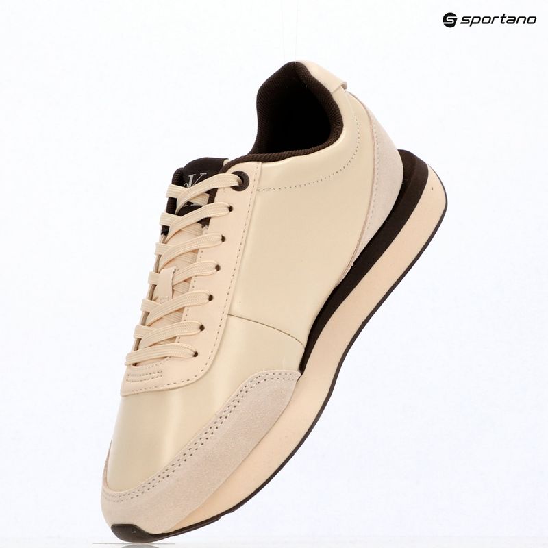 Дамски обувки Calvin Klein HW0HW03248 Retro Runner Essential Leather light cashew/rocky brown 9