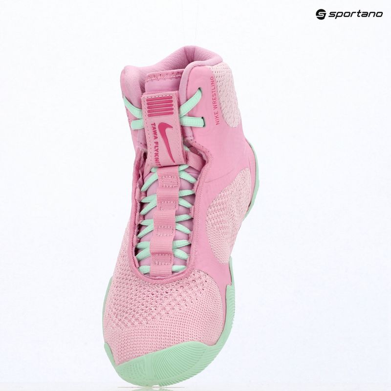 Обувки за борба Nike Tawa pink foam/pink rise/arctic green/desert pink 9
