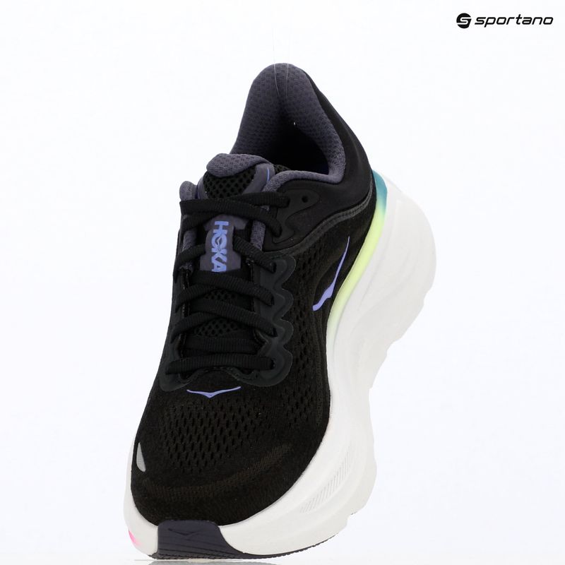 Дамски обувки за бягане HOKA Bondi 9 black/neon dragonfruit 15