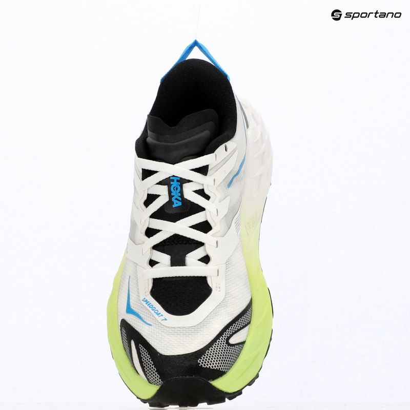 Дамски обувки за бягане HOKA Speedgoat 7 frost/neon yuzu 17