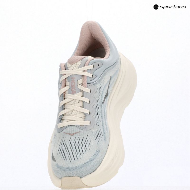 Дамски обувки за бягане HOKA Bondi 9 GLM alabaster/mineral blue 15