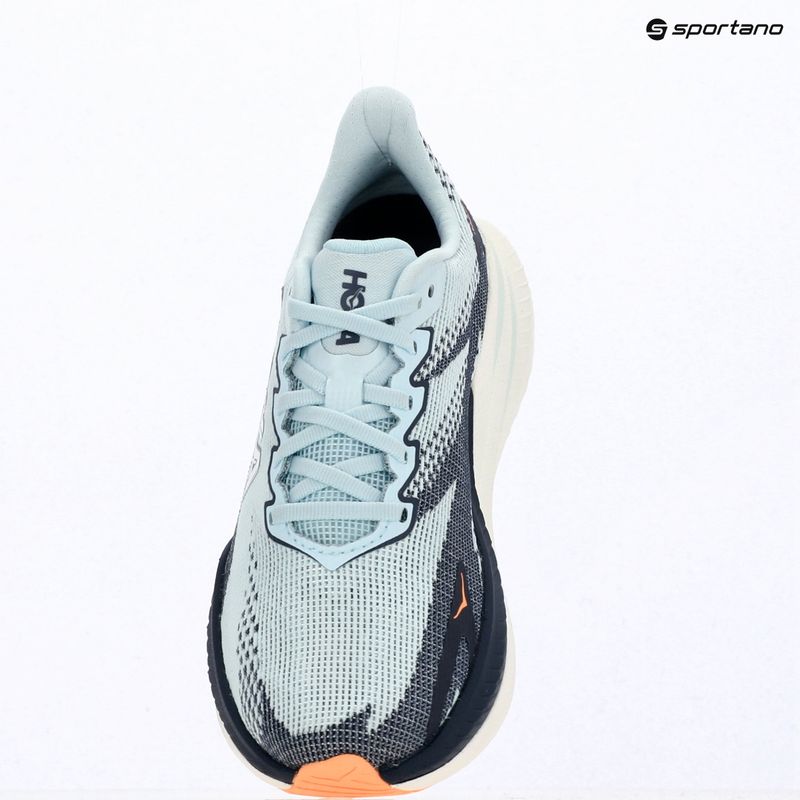 Дамски обувки за бягане HOKA Mach X 3 glimmering blue/varsity navy 17