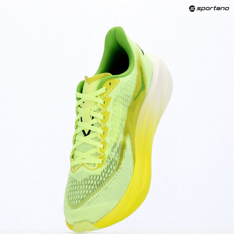 Мъжки обувки за бягане HOKA Mach 7 neon yuzu/hoka citrus 18