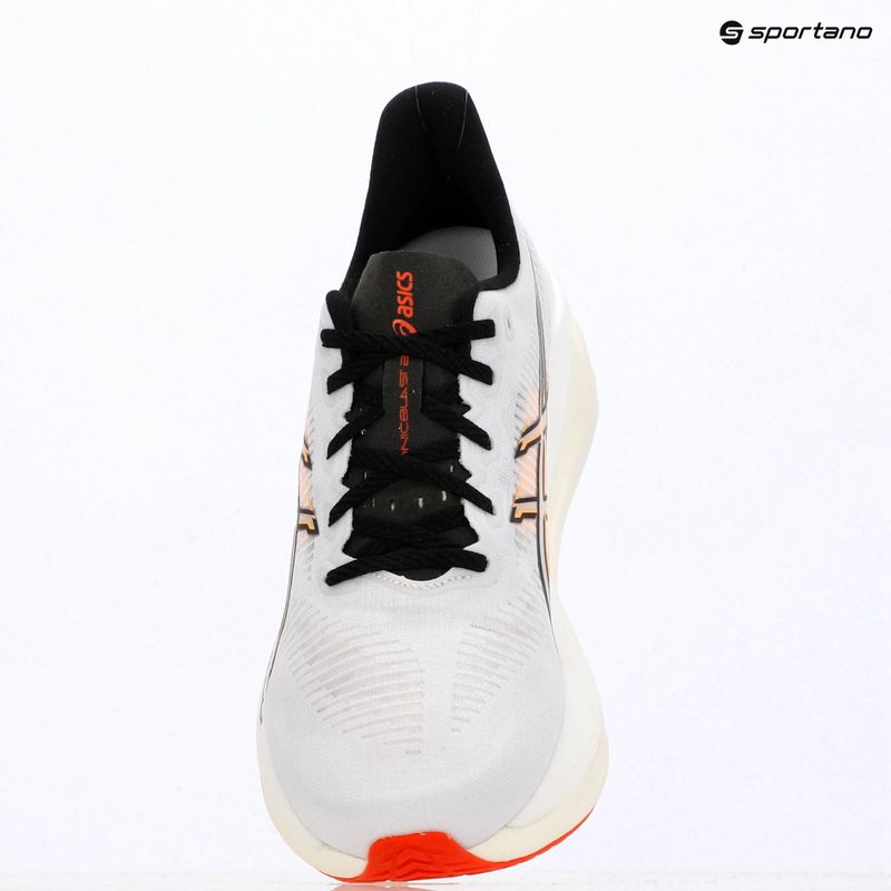 Мъжки маратонки за бягане ASICS Sonicblast 2 бял/стадиум оранжев 17