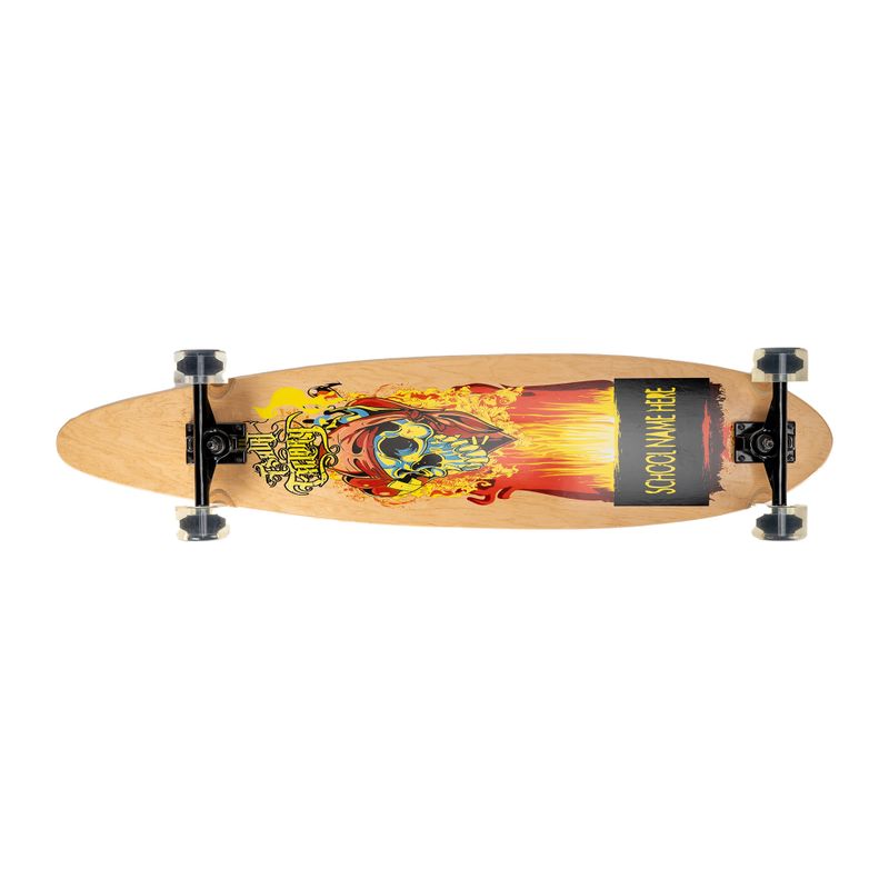 Механичен лонгборд Speedy 40x9 Wood PW black 507
