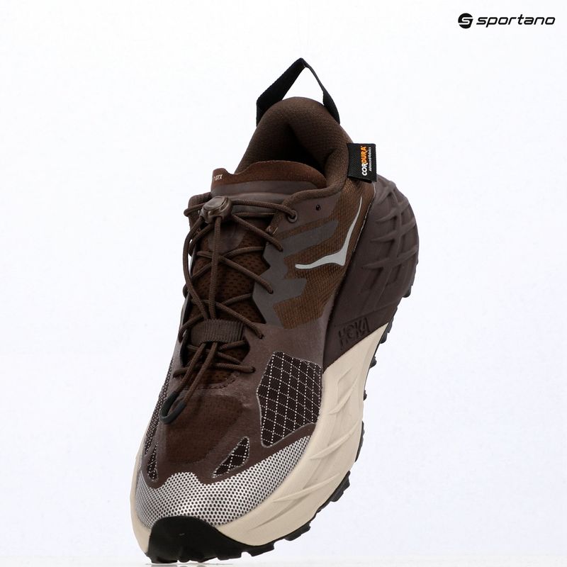 Мъжки обувки за бягане HOKA Speedgoat 7 GTX Wide spiced chocolate/river rock grey 18