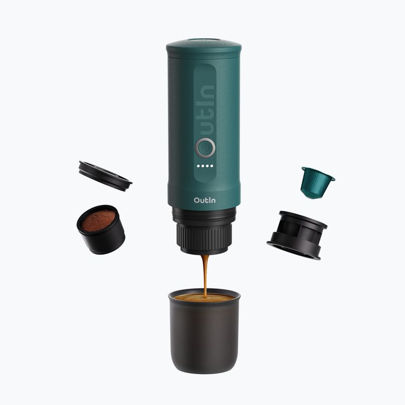 Преносима кафе машина OutIn Nano Portable Espresso outi teal 2