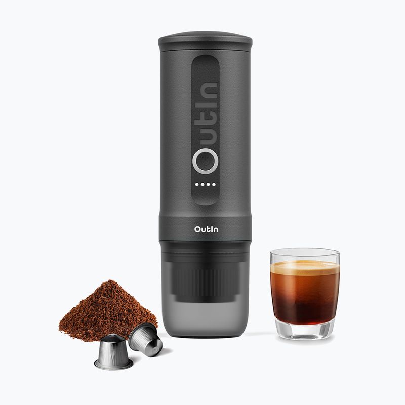 Преносима кафе машина OutIn Nano Portable Espresso space grey 3