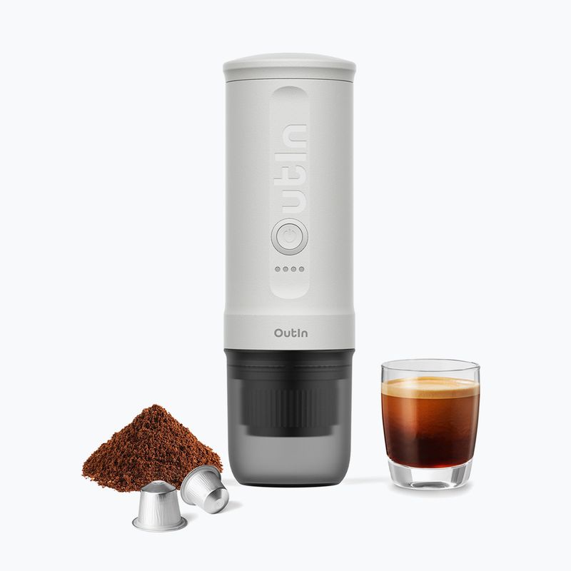 Преносима кафе машина OutIn Nano Portable Espresso peal white 3