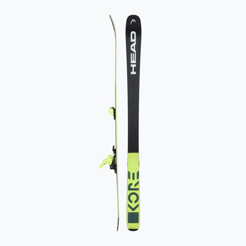 Ски за спускане HEAD Kore 93 + автомати Attack 14 GW yellow/anthracite 2