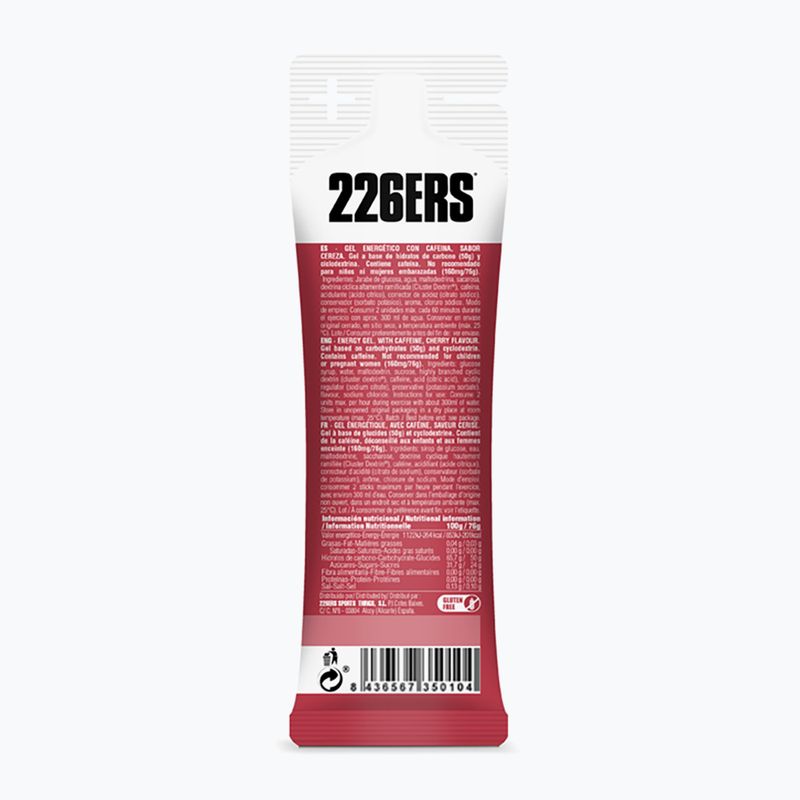 Комплект енергийни желета 226ERS High Energy Caffeine 24 бр. x 76 g череша 3