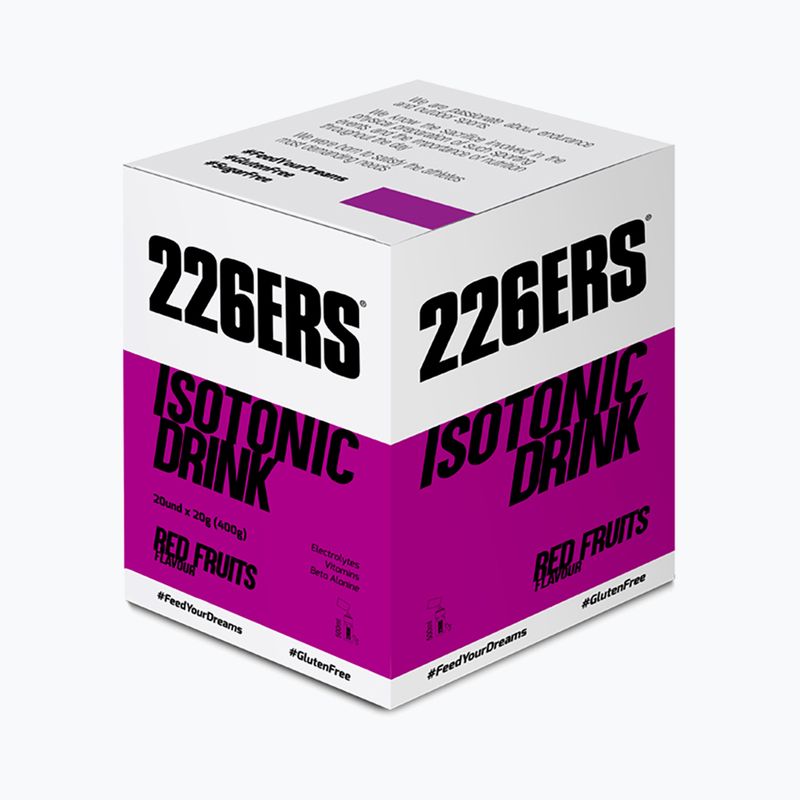 Комплект изотонични напитки 226ERS Isotonic Drink 20 бр. х 20 g червени плодове
